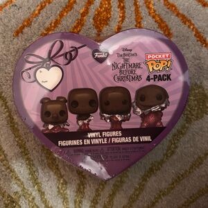 Funko The Nightmare Before Christmas Pocket Pop! 4Pack Valentine